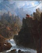 John Martin The Bard oil painting on canvas